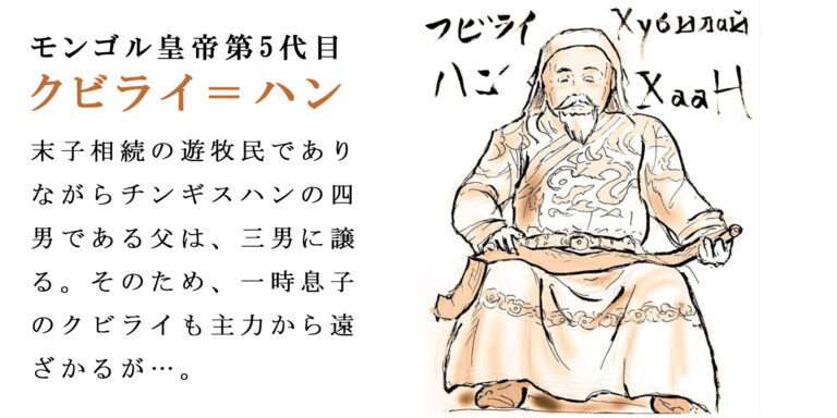 元王朝を作ったモンゴル皇帝たち – トリフォリウムレペンス
